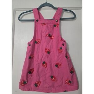 Isaac Mizrahi Girls Strawberry Dress/ Size 6 100% Cotton